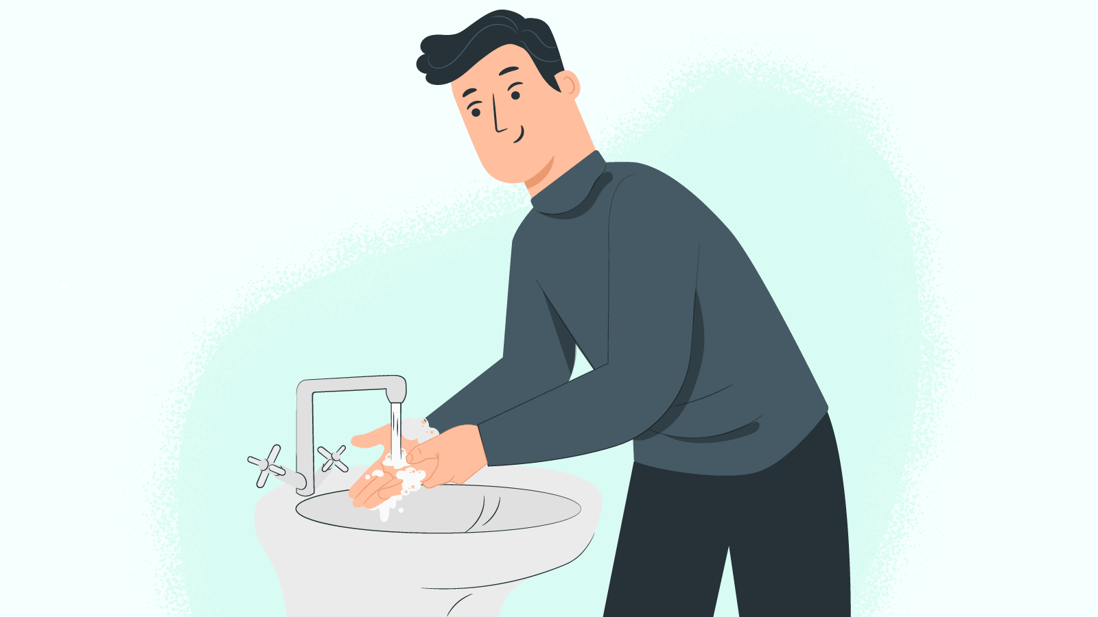 Spălatul pe mâini aduce ghinion