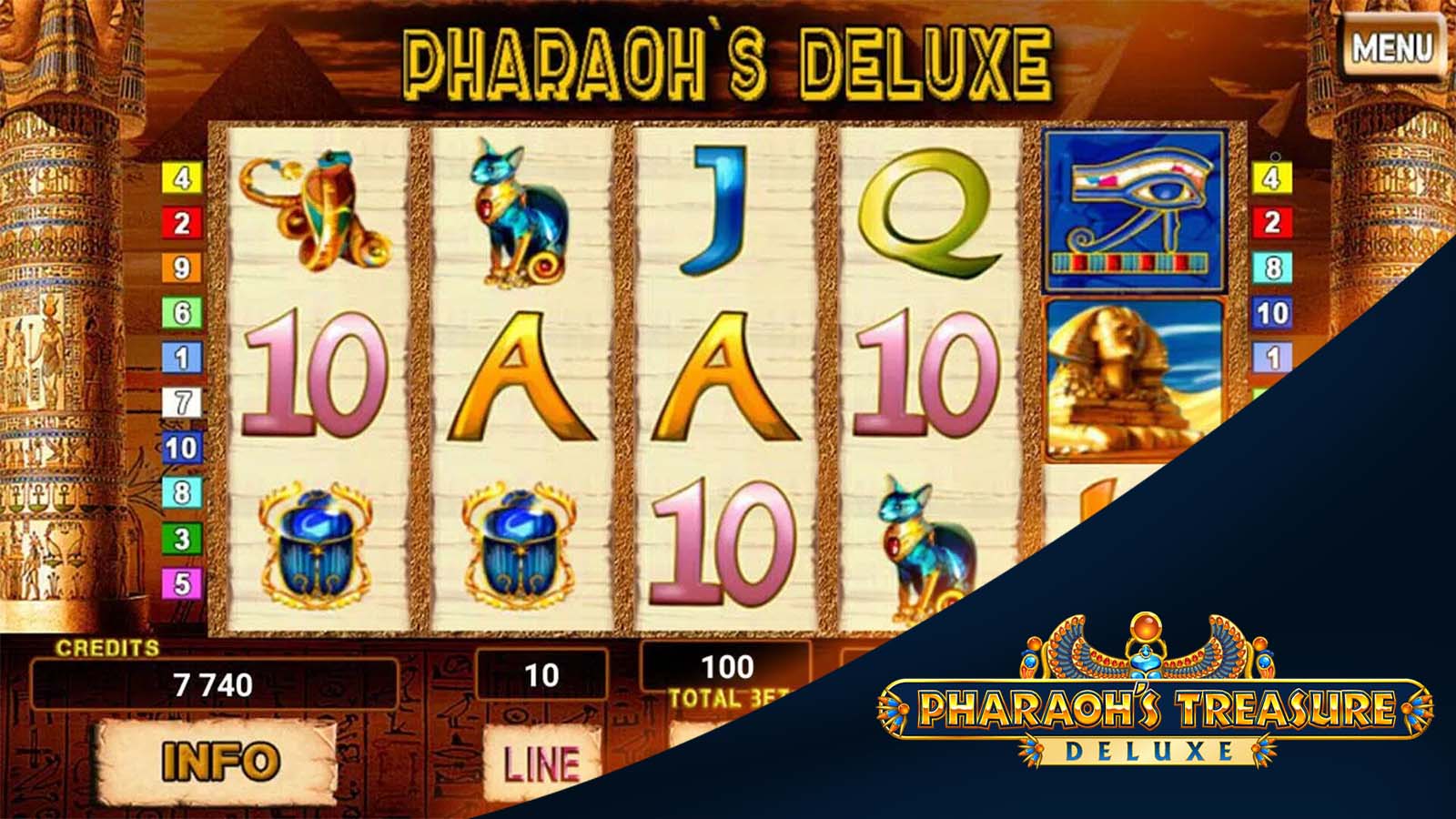 Pharaoh’s Treasure DeLuxe