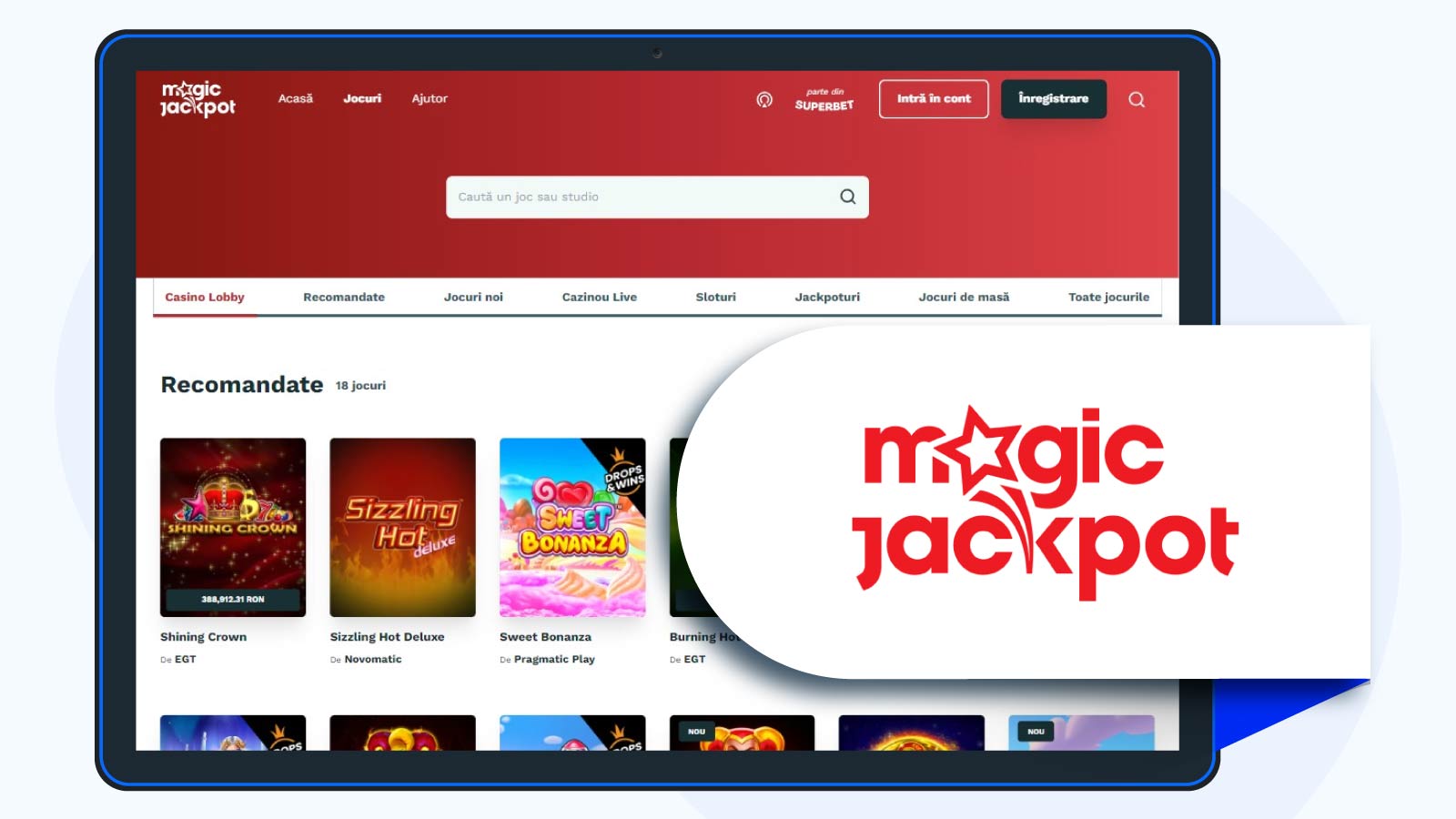 magic-jackpot-Topul Celor Mai Bune Cazinouri Online România