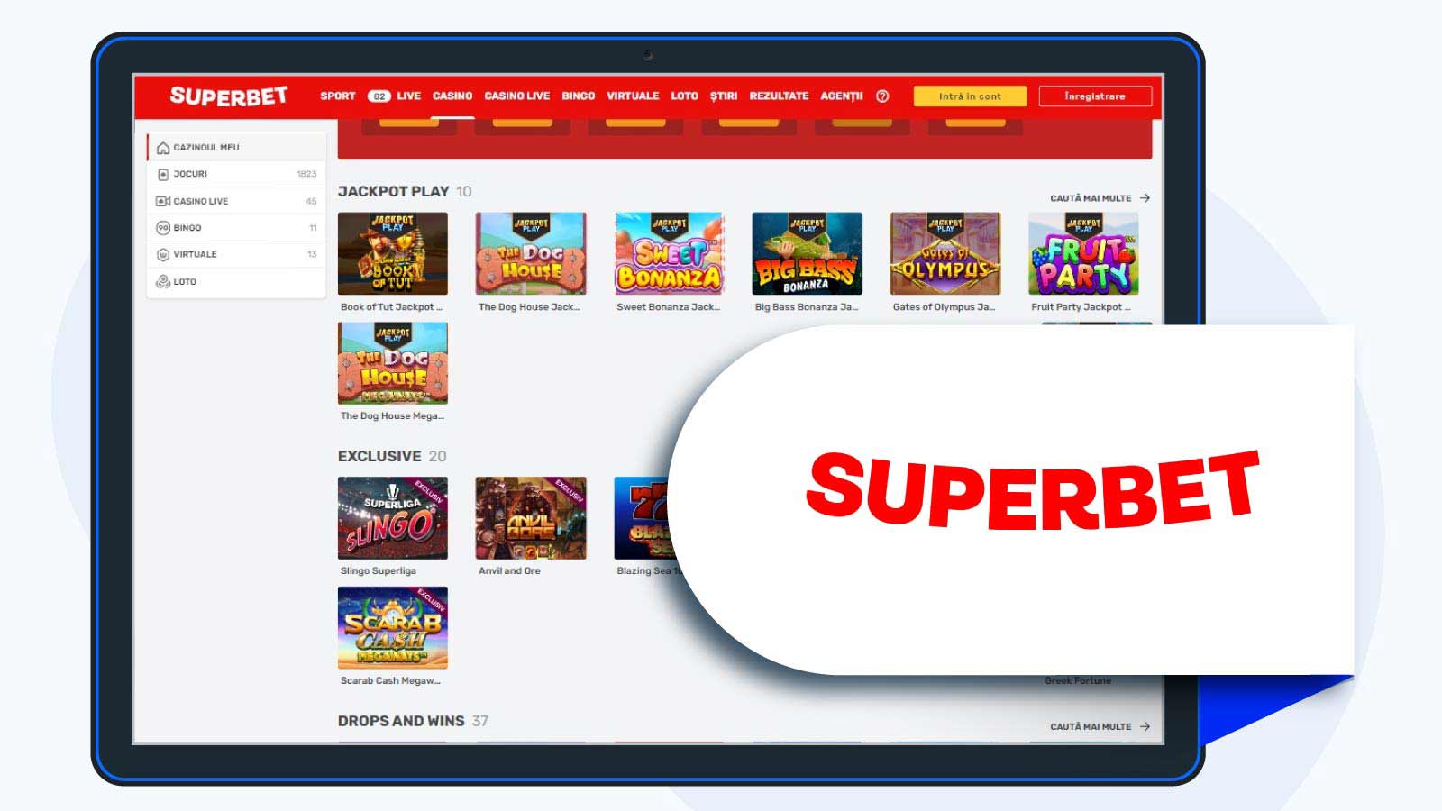 Superbet - #4 În Top Cazinouri Online Internaționale