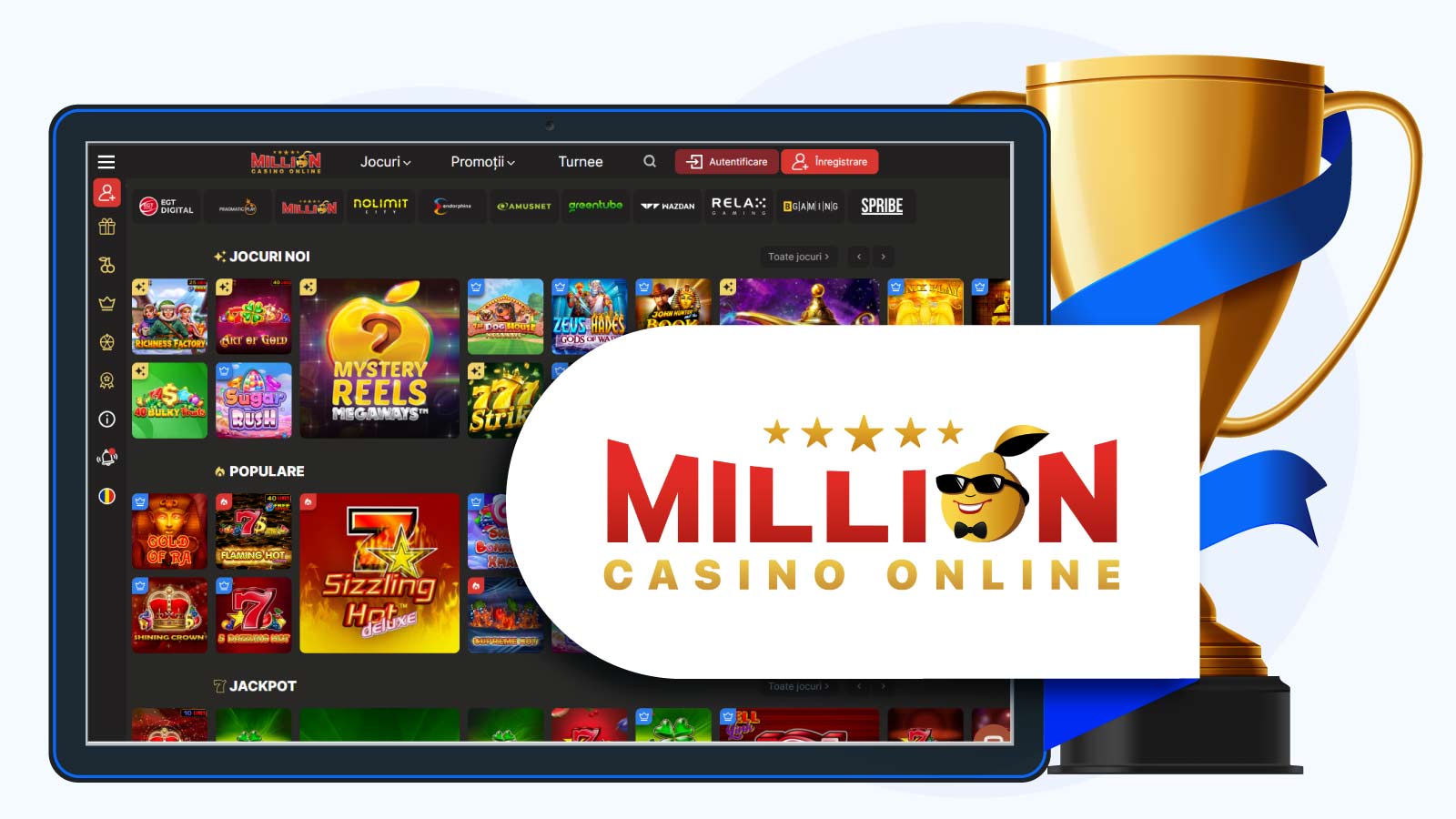 Million (lansat în 2023) – În Top Cazinouri Online Noi