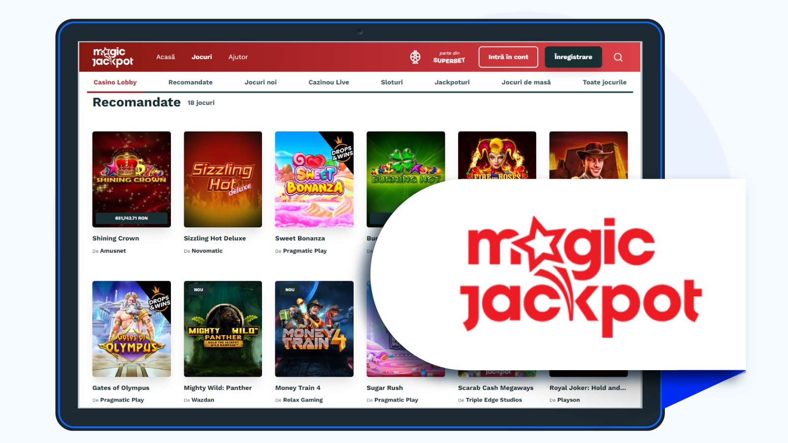 Magic Jackpot (lansat în 2021) – În Top Cazinouri Online Noi
