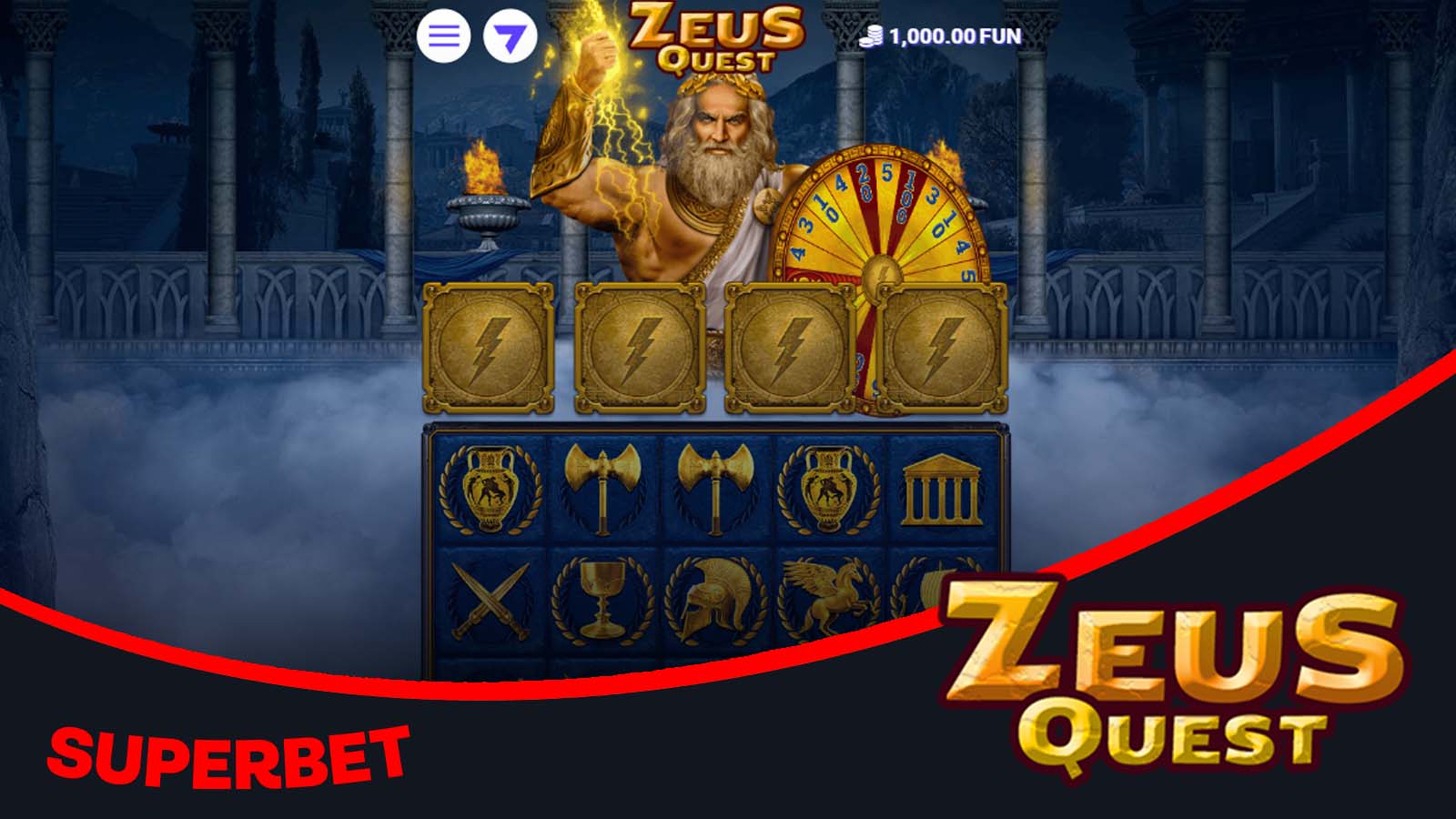 Zeus Quest de la Superbet