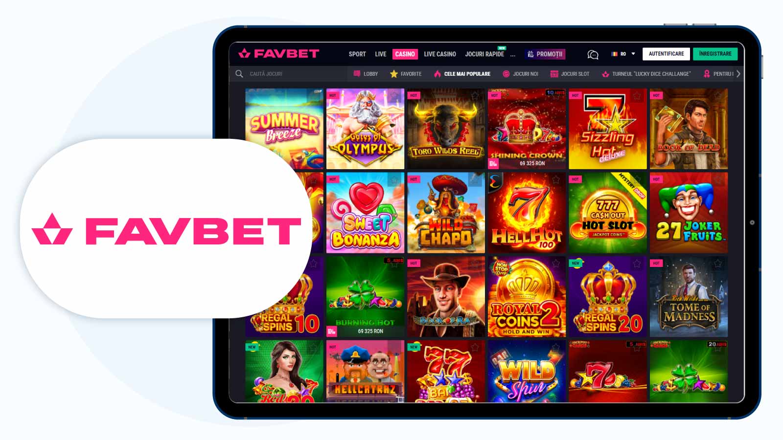 FavBet-casino-Cele Mai Bune Cazinouri Mastercard Din România