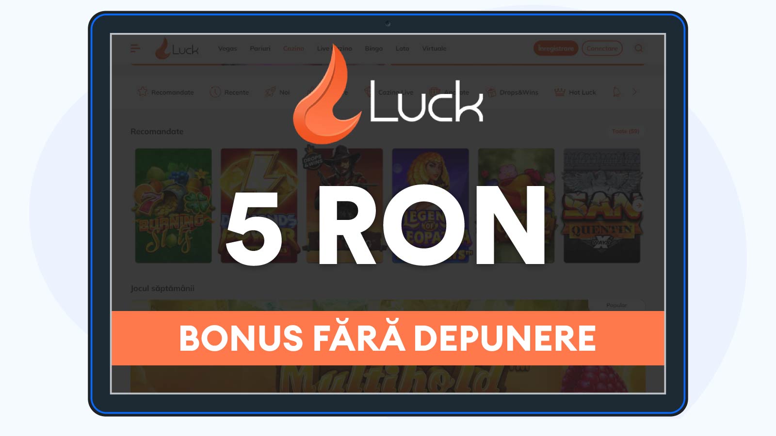 Luck-5-RON-Bonus-Fără-Depunere